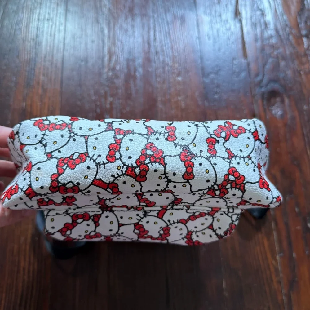 Hello Kitty‎ Mini Backpack Sanrio White Red AOP Zipper